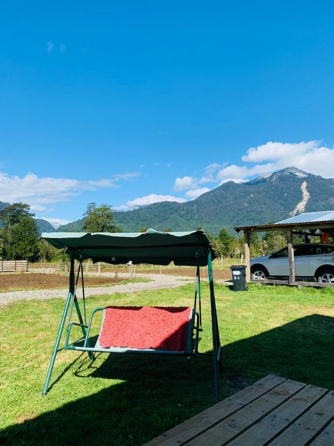 Cabana Del Campo Hornopirén Exterior foto